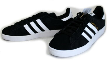 アディダス スケートシューズ オリジナルス CAMPUS ADV キャンパス BLACK/WHITE (B22716) adidas skateboarding アディダス スケートボーディング【C1】【s0】