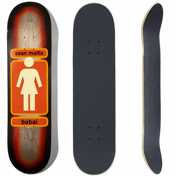 ガール スケボーデッキ単品 GIRL ショーンマルト 8.0x31.5インチ（デッキテープ サービス）girl skateboards スケートボード【s4】