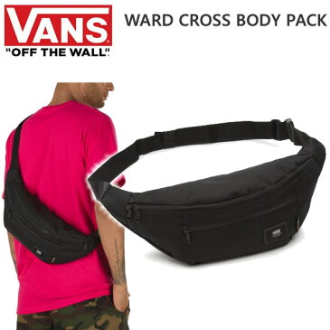 VANS ボディバッグ WARD CROSSBODY PACK/ブラック(VN0A2ZXX) バンズ ヴァンズ日本正規品【C1】