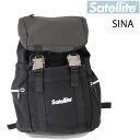 サテライト リュック SINA BLACK -PU LEATHER BLACK 27L Satellite バックパック バッグ【C1】【s9】