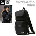 ニューエラ バッグ メンズ ニューエラ スリングボディバッグ 12L ブラック(12325629)newera SLING BODY BAG バッグ カバン　ショルダーバッグ【C1】【s0】