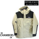 REPUBLIC リパブリック スノーボード ウェア 36CHAMBERS -jacket / KHAKI (23-24 2024) スノーボード ジャケット 【C1】【s0】