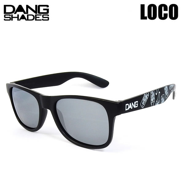 Rakuten - [正規品 無料ラッピング可]ダンシェイディーズ サングラス　偏光レンズ LOCO Black Matte with Beer x Chrome Polarized　中村貴之 Designed Model　00391　 DANG SHADES　【K1】【s1】