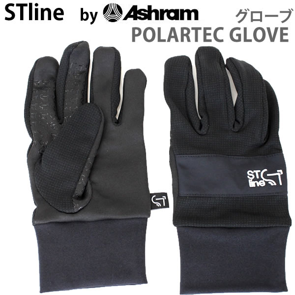 ݡƥå 5ܻ ST LINE by POLARTEC GLOVE/ ֥å ashram ʡ֡N1ۡs2