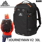 GREGORY NEWロゴ　グレゴリー　リュック　デイパック　バッグ JOURNEYMAN V2 30L　ジャーニーマンV2　ブラック 1375431041 【バックパック・リュックサック】【C1】【s5】