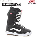 oY Xm[{[h u[c fB[X VANS HI-STANDARD OG nCX^_[hOG / BLACK/WHITEi23-24 2024j{Ki yC1zys0z