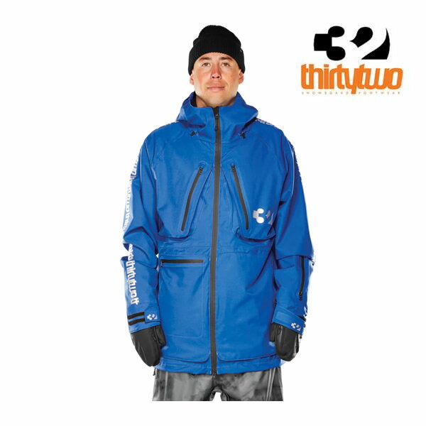 処分価格！！THIRTYTWO 32 22-23 スノーボードウェア メンズ ●Lサイズのみ ジャケット TM -jacket / SNORKLE BLUE サーティーツー【スノーボード ウエア スノボー用品】【C1】【s0】