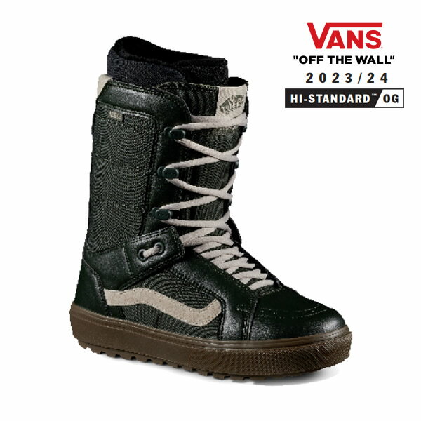 バンズ スノーボード ブーツ メンズ VANS HI-STANDARD OG ハイスタンダードOG / FOREST（23-24 2024）日本正規品 【C1】【s7】