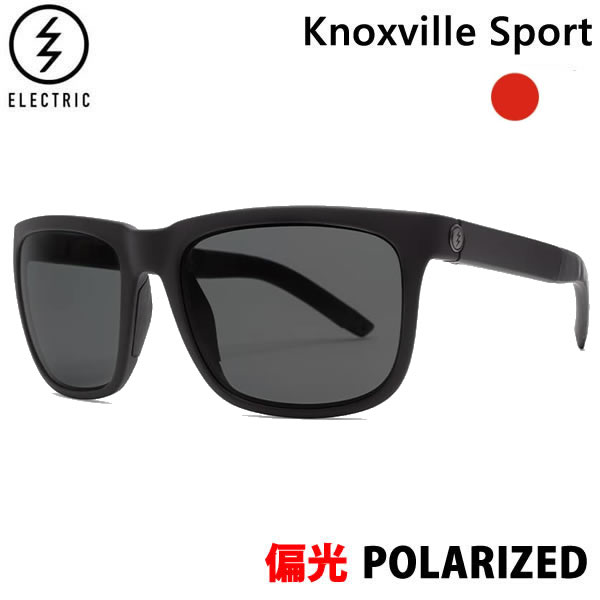 楽天スノーボードSTOMP[正規品 無料ラッピング可]エレクトリック サングラス ノックスビルスポーツ HT　 Knoxville Sport　/　MATTE BLACK - HT GREY POLARIZED PRO AE15101050 electric サングラス 日本正規品【C1】【s7】