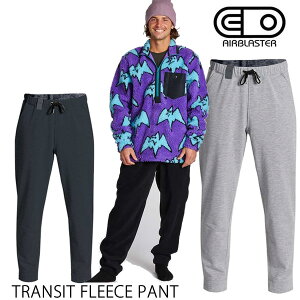 エアブラスター TRANSIT FLEECE PANT / トランジットフリース パンツ　　AIR blaster ウエア　 スノーボード アパレル　ウェア メンズ【C1】