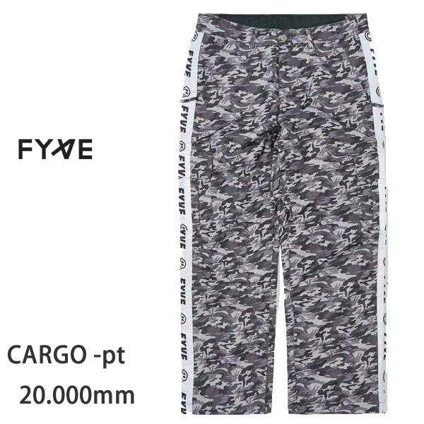 処分価格!!5FYVE ファイブ スノーボード ウェア パンツ CARGO -pant / CAMO (22-23 2023) FIVE スノーボード ワイド 太い パンツ 【C1】【s8】