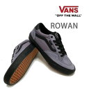 oY Xj[J[ [ / VANS ROWAN / NUBUCK LIGHT PURPLE BLACK (VN0A5JICBI6)XP[gV[Y YXj[J[ys0z