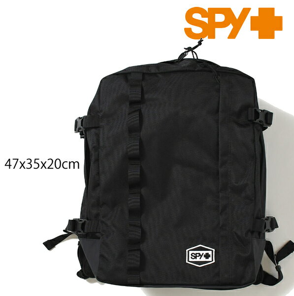 処分価格！！SPY スパイ バッグ CROSS TOWN BOX BAG PACK / BLACK ボックス リュック バックパック【C1】【s1】