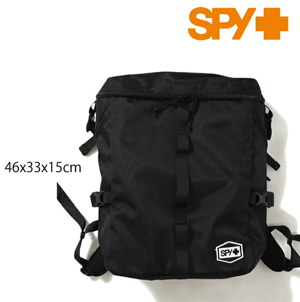 処分価格！！SPY スパイ バッグ CROSS TOWN CITY BAG PACK / BLACK ボックス型 リュック バックパック【C1】【s1】