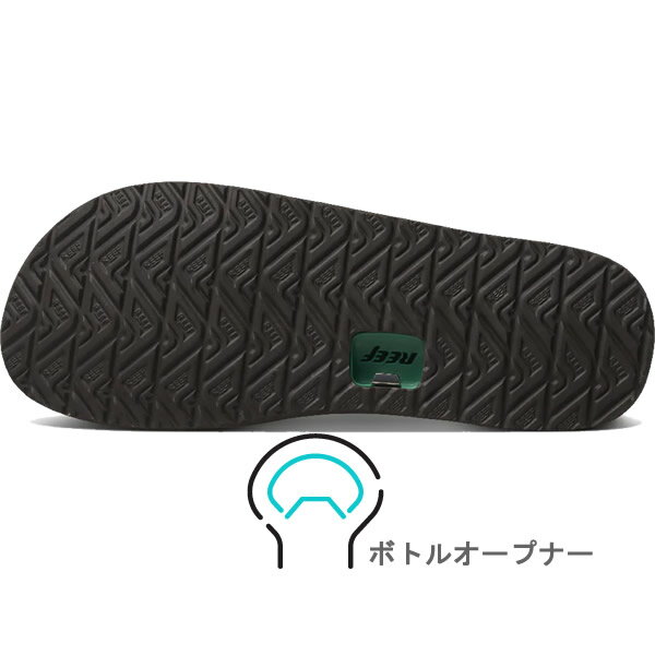 【6/10まで★3000円以上で300円OFFクーポン】REEF サンダル MULLIGAN II ビーチサンダル アフター ゴルフ リーフ サンダル【s1】 2