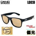 dangshades サングラス LOCO Black SOFT X Light AMBER premium lens POLARIZED(vidg00430-lbr)ダンシェイディーズサングラス トイサングラス【K1】【s2】(4)