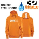 【マラソン期間★3000円以上で300円OFFクーポン】THIRTYTWO 32 23-24 スノーボードウェア メンズ　撥水アパレル　DOUBLE TECH HOODIE サーティーツー【スノーボード・ウエア・スノボー用品】【C1】【s5】