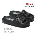 VANS バンズ サンダル SLIDE-ON VR3CUSH BLACK(VN000BCCBLK)メンズ レディース VANS ヴァンズ 【s6】
