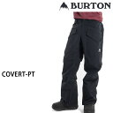バートン 24-25 スノーボードウェア パンツ COVERT 2.0 -pants / TRUE BLACK コバート BURTON【スノーボード・ウエア・ス...
