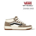 バンズ ●28cmのみ VANS ZAHBA MID ザバミッド/ WALNUT (VN000CBS1NU)ヴァンズ スニーカー スケートシューズ【s6】