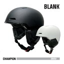 ダイヤルアジャスター付き スノーボード ヘルメット BLANK ブランク CHAMPION SNOW スキーヘルメット【C1】【s2】