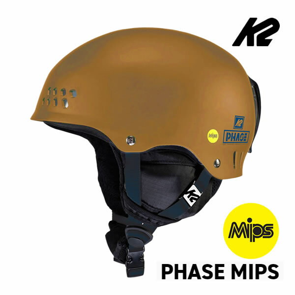K2 ケーツー スノーヘルメット 2024 PHASE MIPS Brown フェーズ ミップス ブラウン S230800701 K2 HELM..