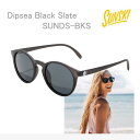 サンスキー サングラス Dipseas/Black Slate(SUNDS BKS)sunski サングラス　偏光サングラス