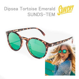 サンスキー サングラス Dipseas Tortoise Emerald-Polarized SUNDS-TEM sunski サングラス　偏光サングラス【s0】