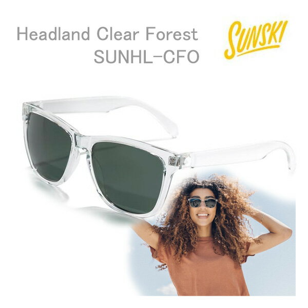 [ ̵åԥ󥰲]󥹥 и 󥰥饹 Headland Clear Forest(SUNHL-CFO)sunski 󥰥饹 K1ۡs7