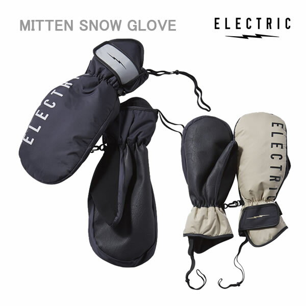 【マラソン期間★3000円以上で300円OFFクーポン】スノーボード グローブ ミトン ELECTRIC MITTEN SNOW GLOVE 23-24 2024 エレクトリック スノボ 手袋 メンズ レディース【C1】【s4】