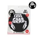 NuOu fbLpbh CRABGRAB LOGO 12cm x1@ubN@CRABGRAB Xm[{[h fbLpbh NuOuyC1zyK1zyN1zys9z