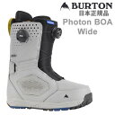 o[g u[c BURTON Photon BOA Wide tHg {A Ch tBbg / BLACKi23-24 2024jXm[{[h u[cys0z