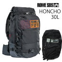 【楽Sセール中★3000円以上で300円OFFクーポン】ROME SDS バックカントリー　バッグ　ローム　HONCHO 30L BLACK 日本正規品 バックカントリーパウダー フリーライド スノーボード リュック【s8】