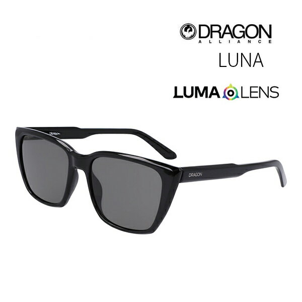 ��26��1:59�ޤǡ�3000�߰ʾ��300��OFF�����ݥ��DRAGON �ɥ饴�� ���󥰥饹 LUNA ����ʡ� SHINY BLACK -LUMALENS...