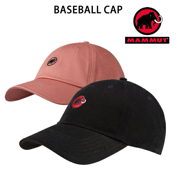 マムート 帽子 MAMMUT BASEBALL CAP キャップ 1191-00051　ホワイト・ブラック　 ベースボールキャップ..