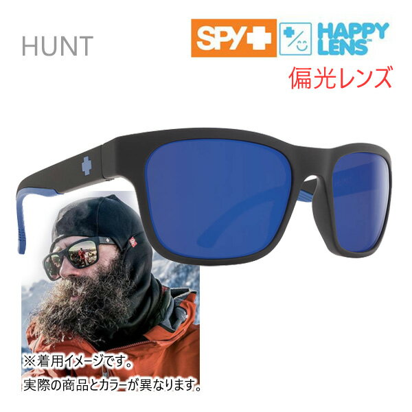 SPY サングラス 偏光 SPY HUNT MATTE BLACK NAVY / HAPPY BRONZE POLAR w/ DARK BLUE SPECTRA(673469714438)スパイ サングラス【C1】【s9】