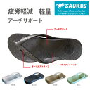 SAURUS サウルス リカバリーサンダル REX (SA01) SAURUS arch support recovery sandals 衝撃吸収 疲労回復 足腰負担軽減【s6】