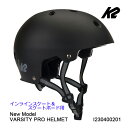 K2 ヘルメット 子供から大人まで対応 2024モデル VARSITY PRO HELMET ブラック I230400201 ケーツー オールシーズン対応 イン...