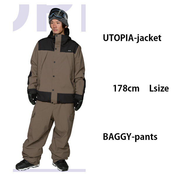 ����ʬ���ʡ���SCAPE ���������� ���Ρ��ܡ��ɥ�������24-25����L�������Τ� BAGGY -pants �ѥ��/ MOCHA��(2024-2025)�� �������� ���Ρ��ܡ��� ������ ��󥺡���ǥ�������C1�ۡ�s6��