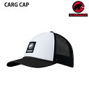 【7/4-10★3000円以上で300円OFFクーポン】マムート メッシュキャップ 帽子 Crag Cap Logo ホワイトブラック(1191-01340)MAMMUT 日本正規品【C1】【s5】
