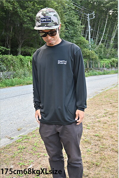 スミス Tシャツ　ISSUE LONG SLEEVE DRY イシューロングスリーブドライ　速乾　ロンTEE アパレル SMITH 日本正規品【C1】【s2】 3