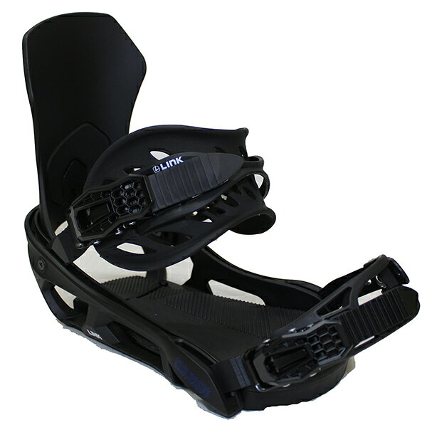 スノーボードSTOMPのLINK ビンディング EXKLUSIVE エクスクルーシブ BLACK 　リンク(24-25 2025) 日本正規品 スノーボード バインディング【C1】【s7】｜アングル2