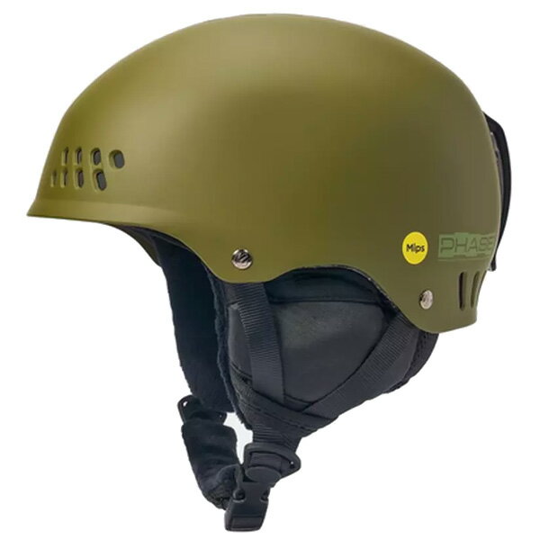 【5/15まで★3000円以上で300円OFFクーポン】k2 ヘルメット Phase MIPS / DARK OLIVE GREEN (24-25 2025) スキー スノーボード ヘルメット ダイヤル式【C1】【s1】 2