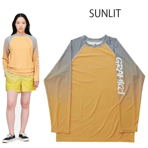 グラミチ GRAMICCI 速乾 UPF-SHIELD LONG SLEEVE TOP - UPFシールドロングスリーブ...