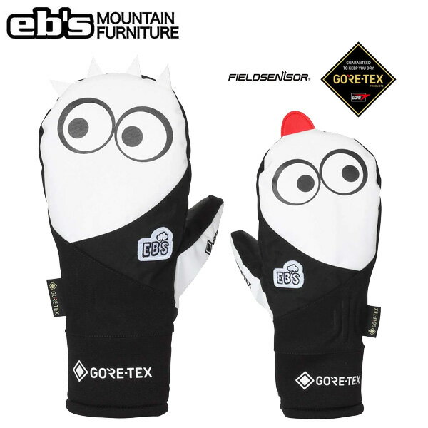 【2/22まで★3000円以上で300円OFFクーポン】スノーボード グローブ ミトン ebs グローブ GORE-TEX KEMO..