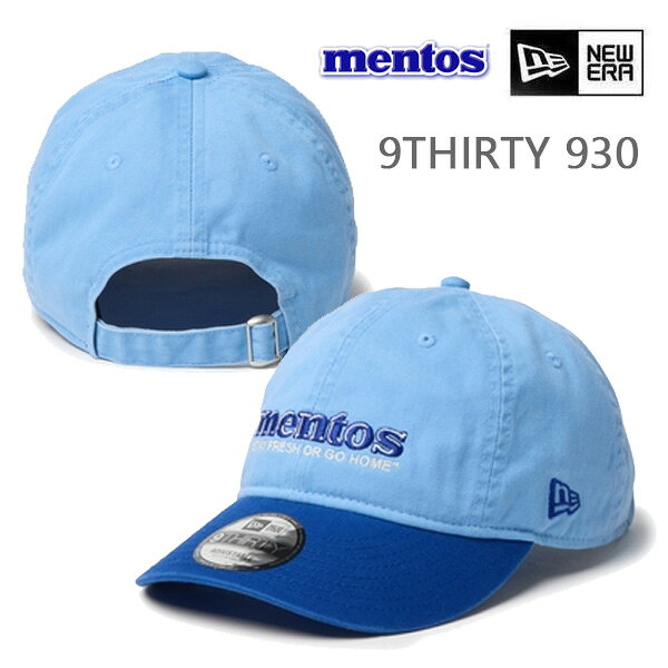 Rakuten - 【6/10まで★3000円以上で300円OFFクーポン】ニューエラキャップ コラボ 9THIRTY メントス 2-Tone スカイブルー/ライトロイヤル (14863794) NEWERA 日本正規品【s1】