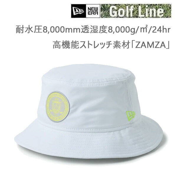 Rakuten - 【6/10まで★3000円以上で300円OFFクーポン】ニューエラ ゴルフ バケット01 ZAMZA ホワイト ( 14747170 ) newera GOLF 正規品【K1】【N1】【s1】