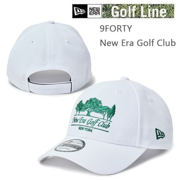 乐天商城 - ニューエラ ゴルフ キャップ 9FORTY New Era Golf Club ホワイト ( 14747239 ) NEWERA GOLF 日本正規品【s2】