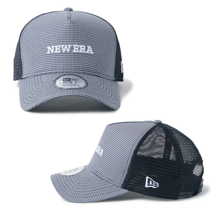 ニューエラ ゴルフ キャップ 9FORTY ハウンズトゥース ネイビー/グレー ( 14747278 ) NEWERA GOLF 日本正規品【s6】