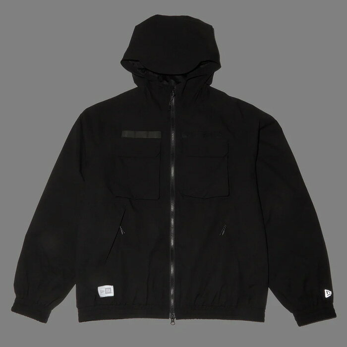 スノーボードSTOMPのニューエラ ジャケット ユーティリティー フィールド トラックジャケット / ブラック (14707049) NEWERA アウトドア 日本正規品【s7】｜アングル2